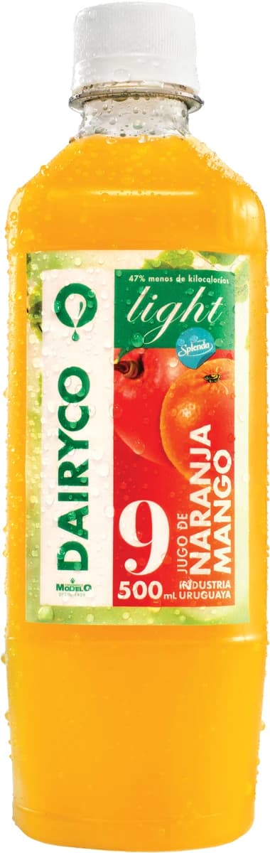 Jugo de mango y naranja light