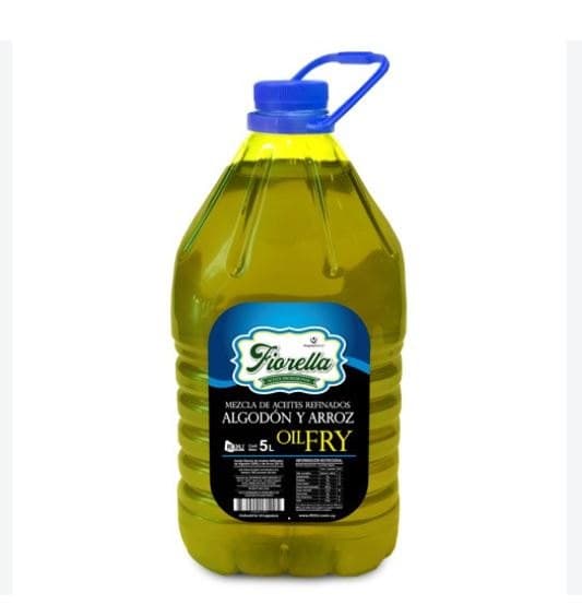 Aceite de algodón y arroz