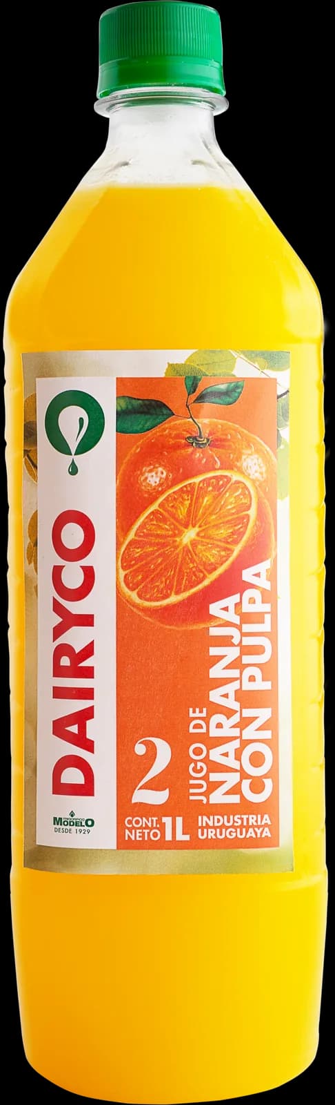 Jugo de naranja con pulpa