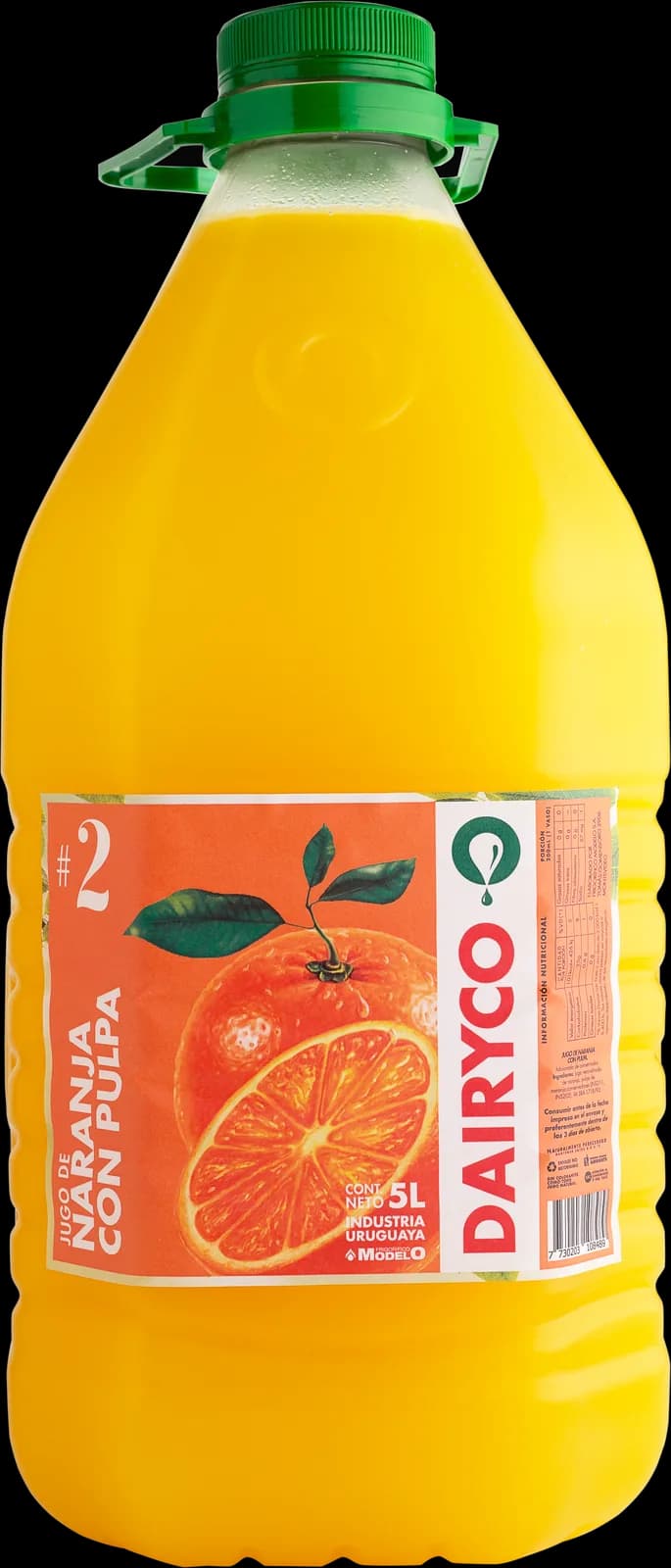 Jugo de naranja con pulpa