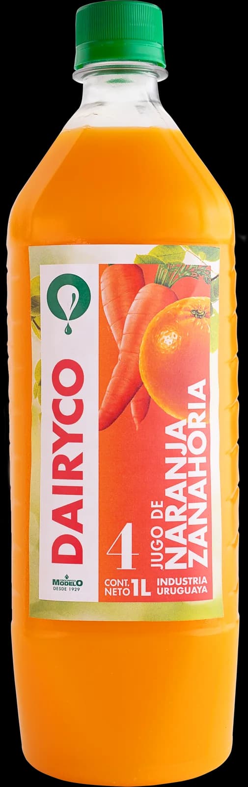 Jugo de naranja y zanahoria