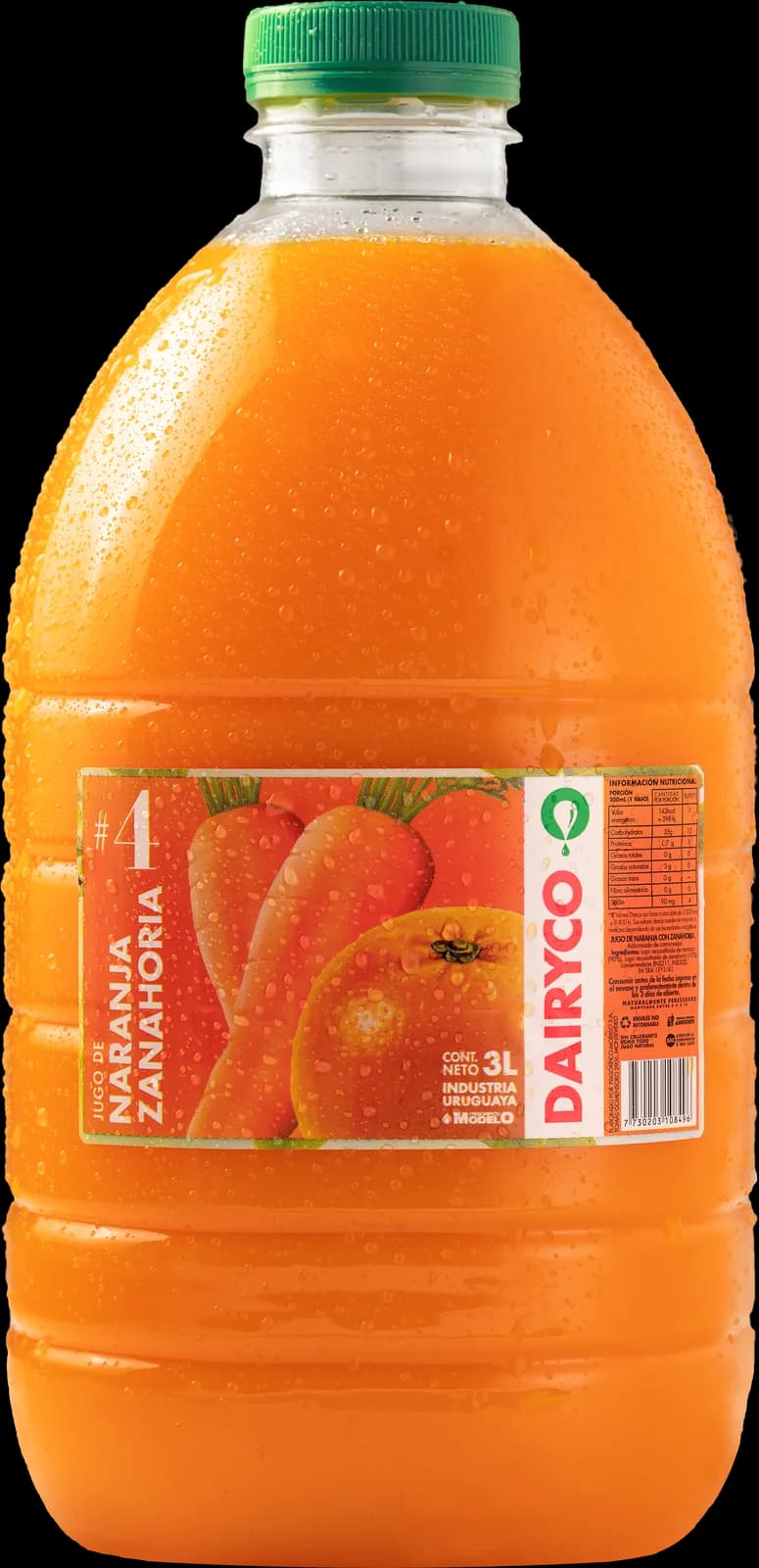 Jugo de naranja y zanahoria