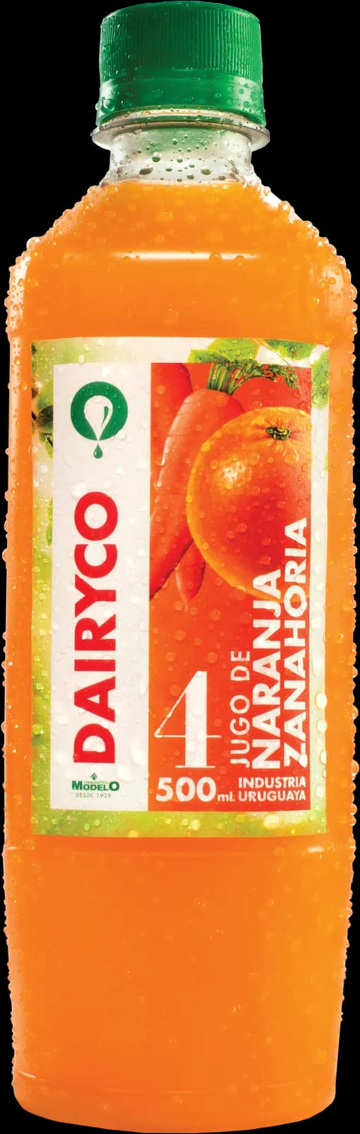 Jugo de naranja y zanahoria