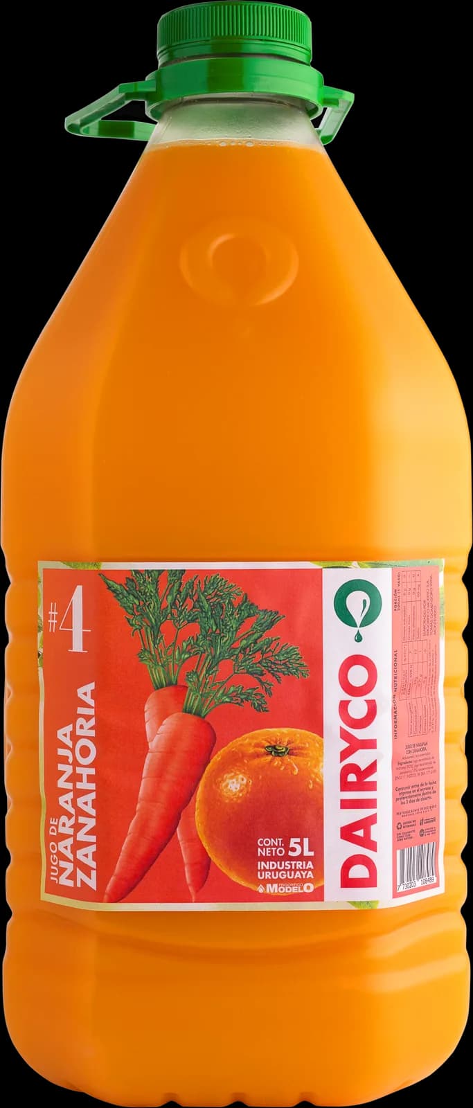 Jugo de naranja y zanahoria