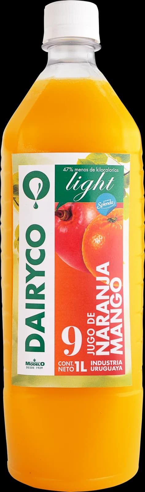 Jugo de mango y naranja light