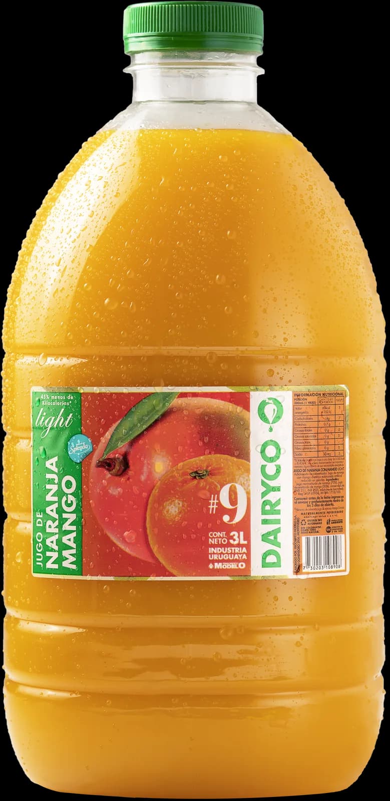 Jugo de mango y naranja light