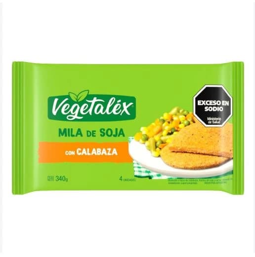 Milanesas de calabaza