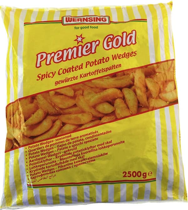 Papas en gajos (wedges)