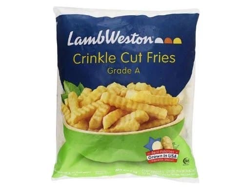 Papas corte crinkle