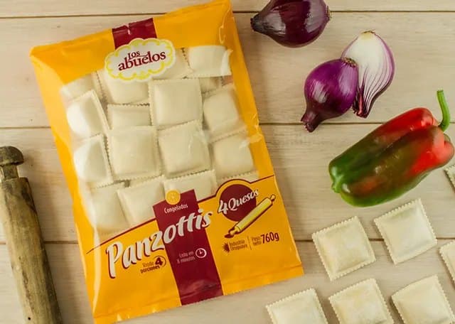 Panzottis cuatro quesos