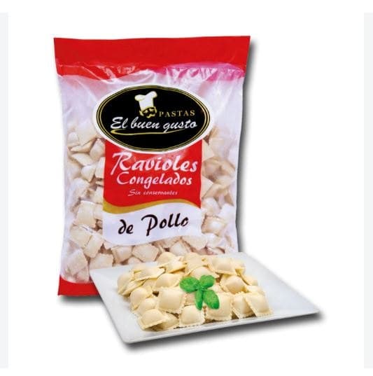 Ravioles de pollo a granel