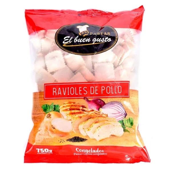 Ravioles de pollo