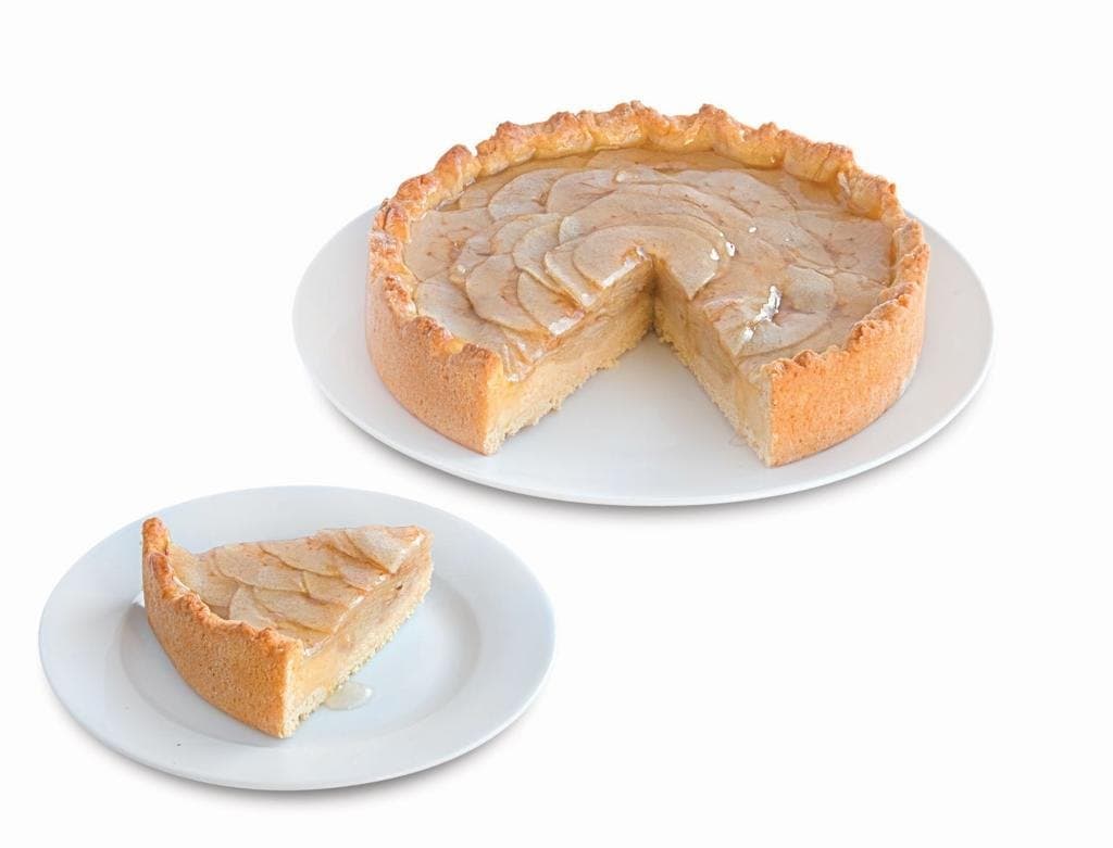 Mini tarta crumble de manzana