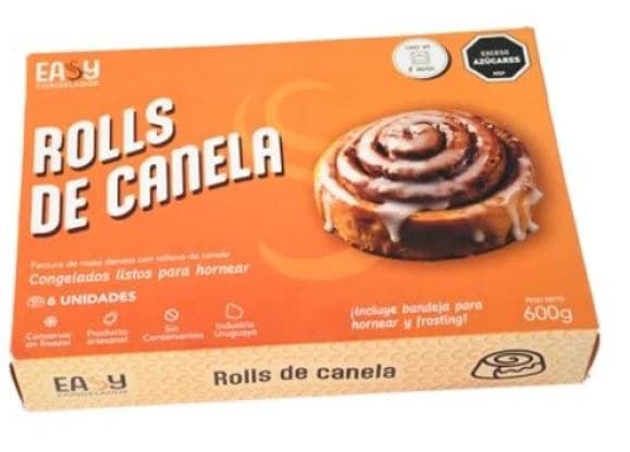 Mini rolls de canela