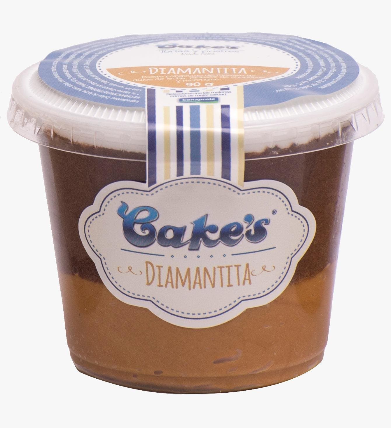 Postre individual diamantita