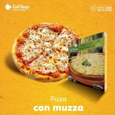 Pizza con muzzarella