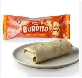 Burrito de jamón y queso