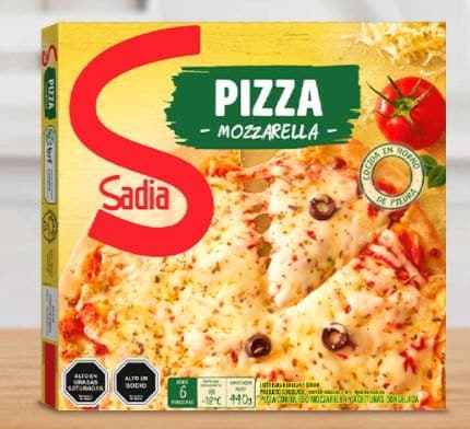 Pizza de mozzarella