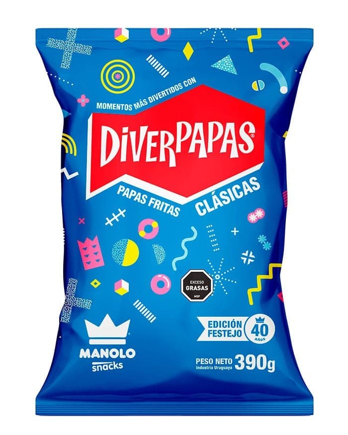 Diverpapas Papas Fritas Onduladas