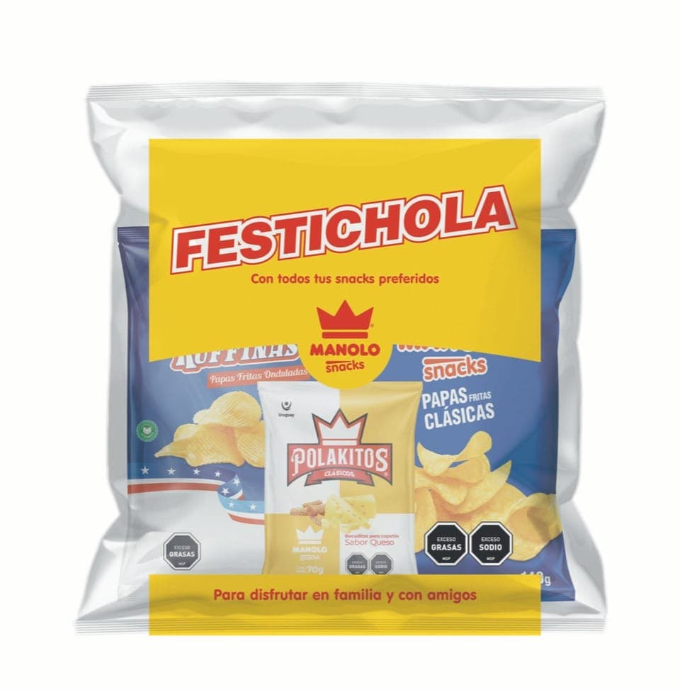 Pack Festichola Snack Mix
