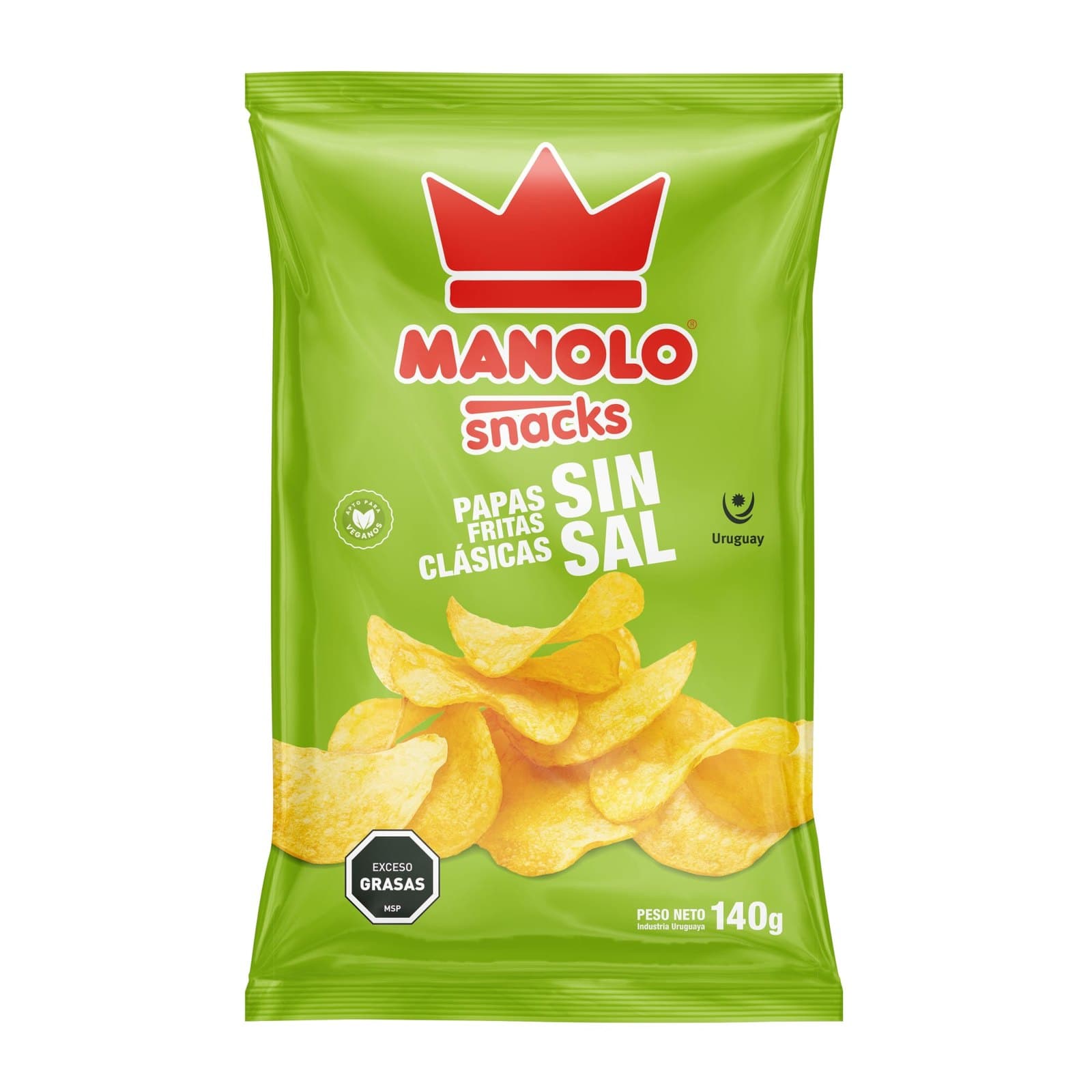 Papas Fritas Sin Sal