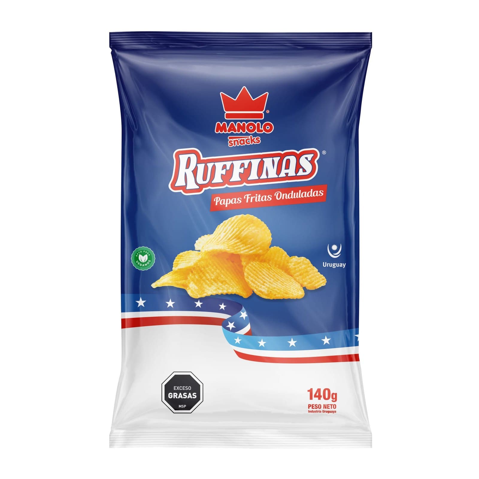 Papas Ruffinas Onduladas