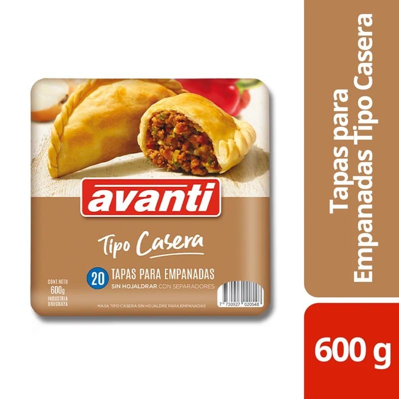 Tapas de Empanadas Tipo Casera Horno