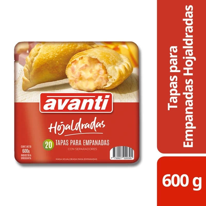 Tapas de Empanadas de Hojaldre para Horno