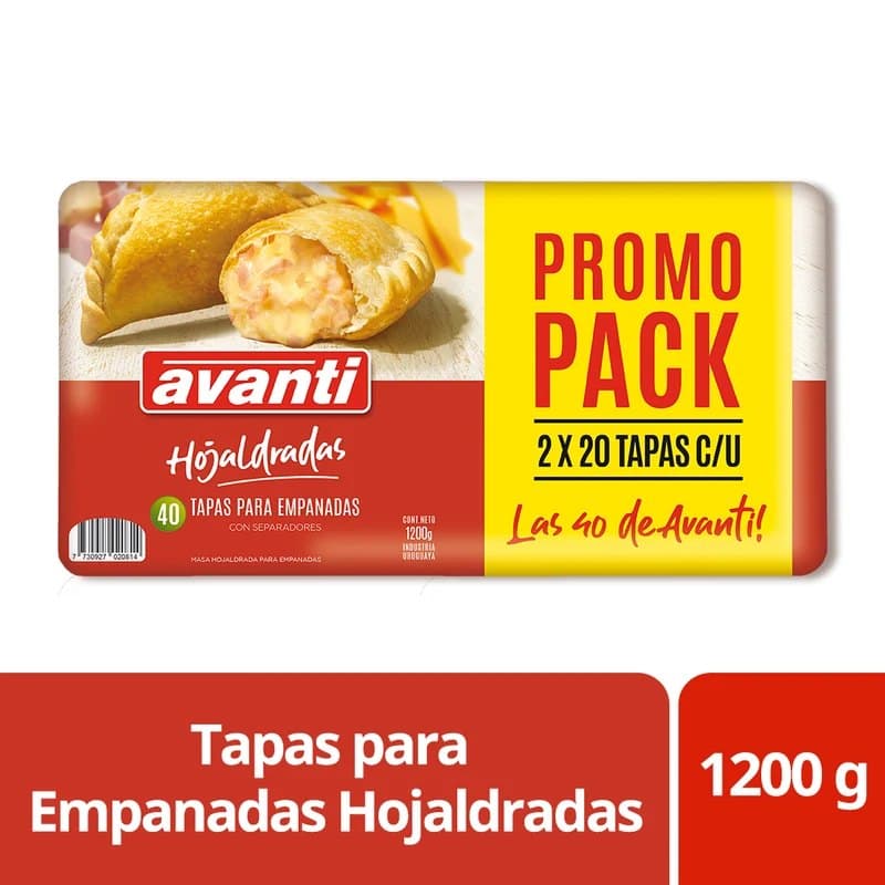 Pack de Tapas de Empanadas Hojaldradas
