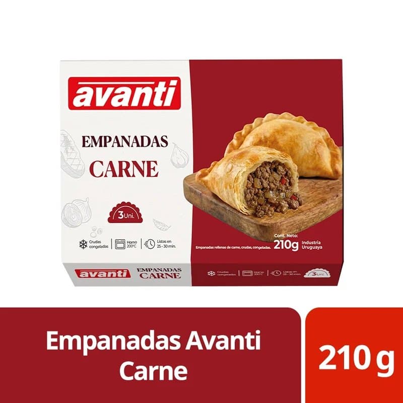 Pack Empanadas Congeladas Carne