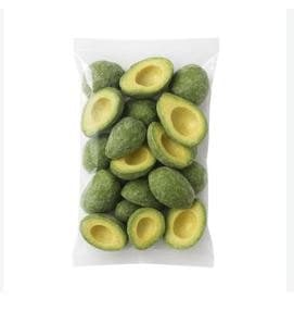 Palta en mitades