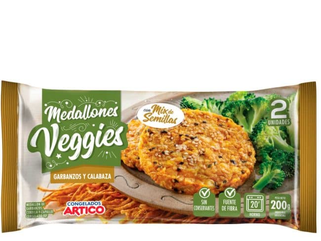 Hamburguesas veggie de garbanzo y calabaza