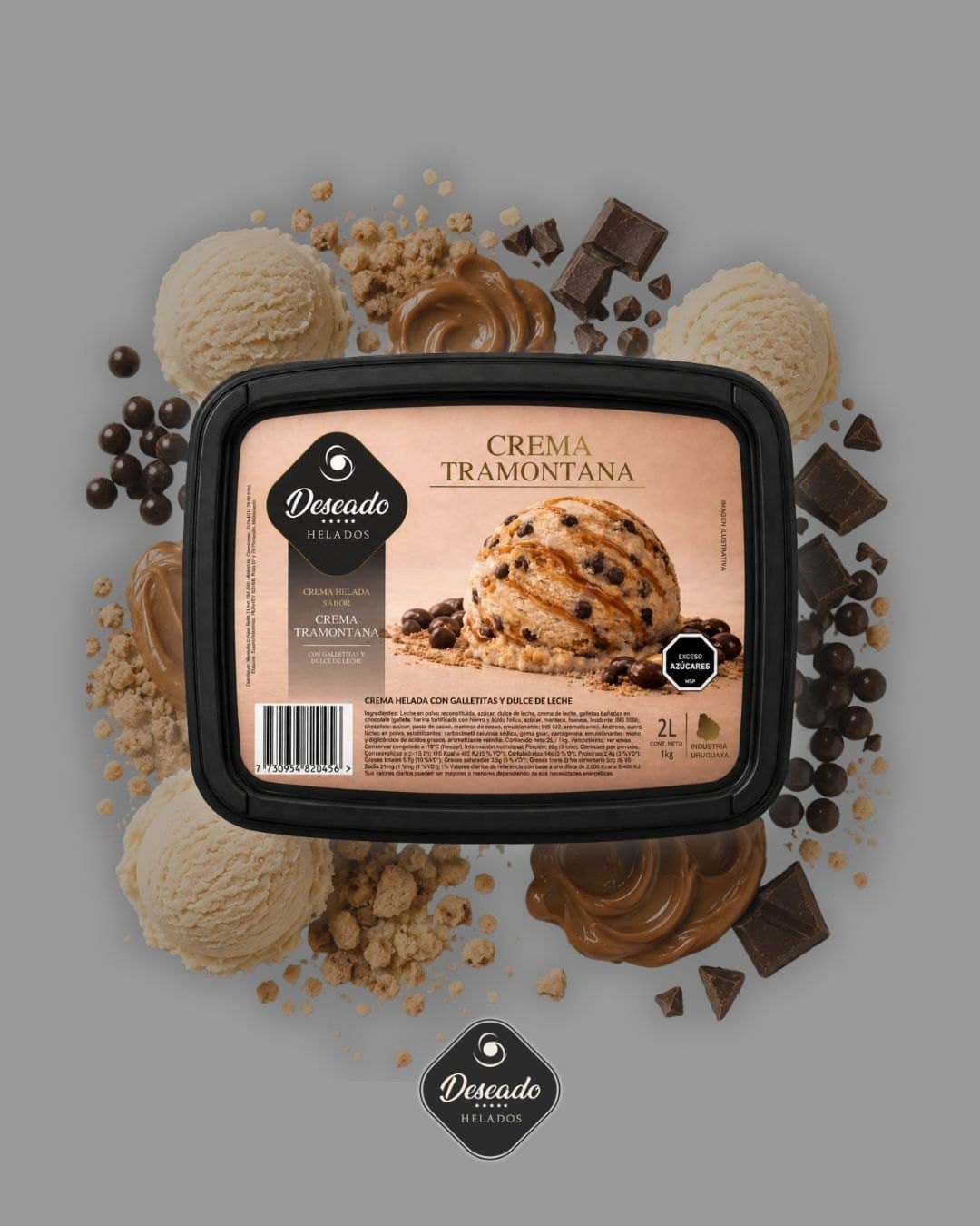 Helado de tramontana