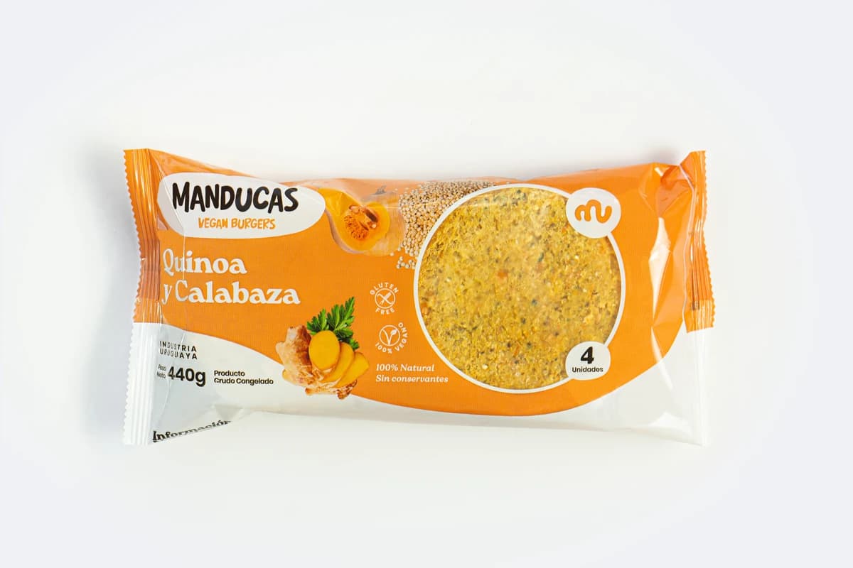 Hamburguesas de quinoa y calabaza
