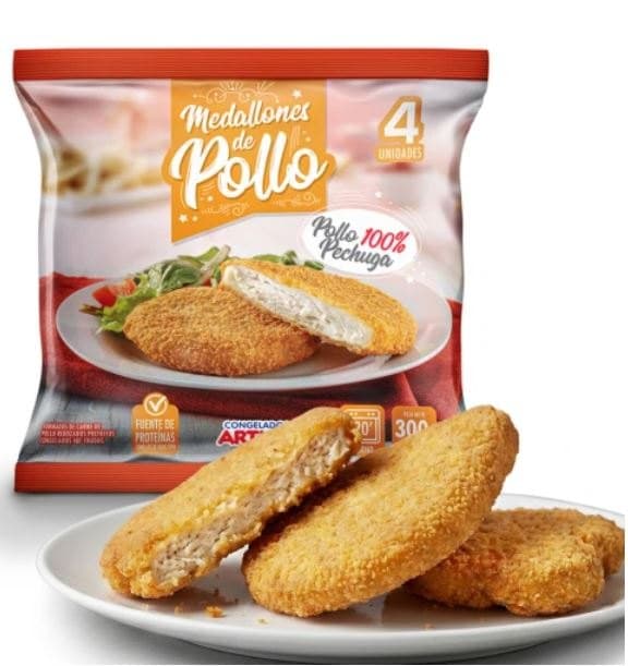 Medallones de pollo