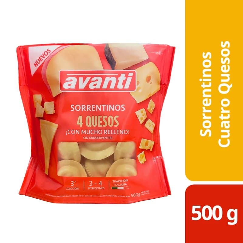 Sorrentinos Cuatro Quesos