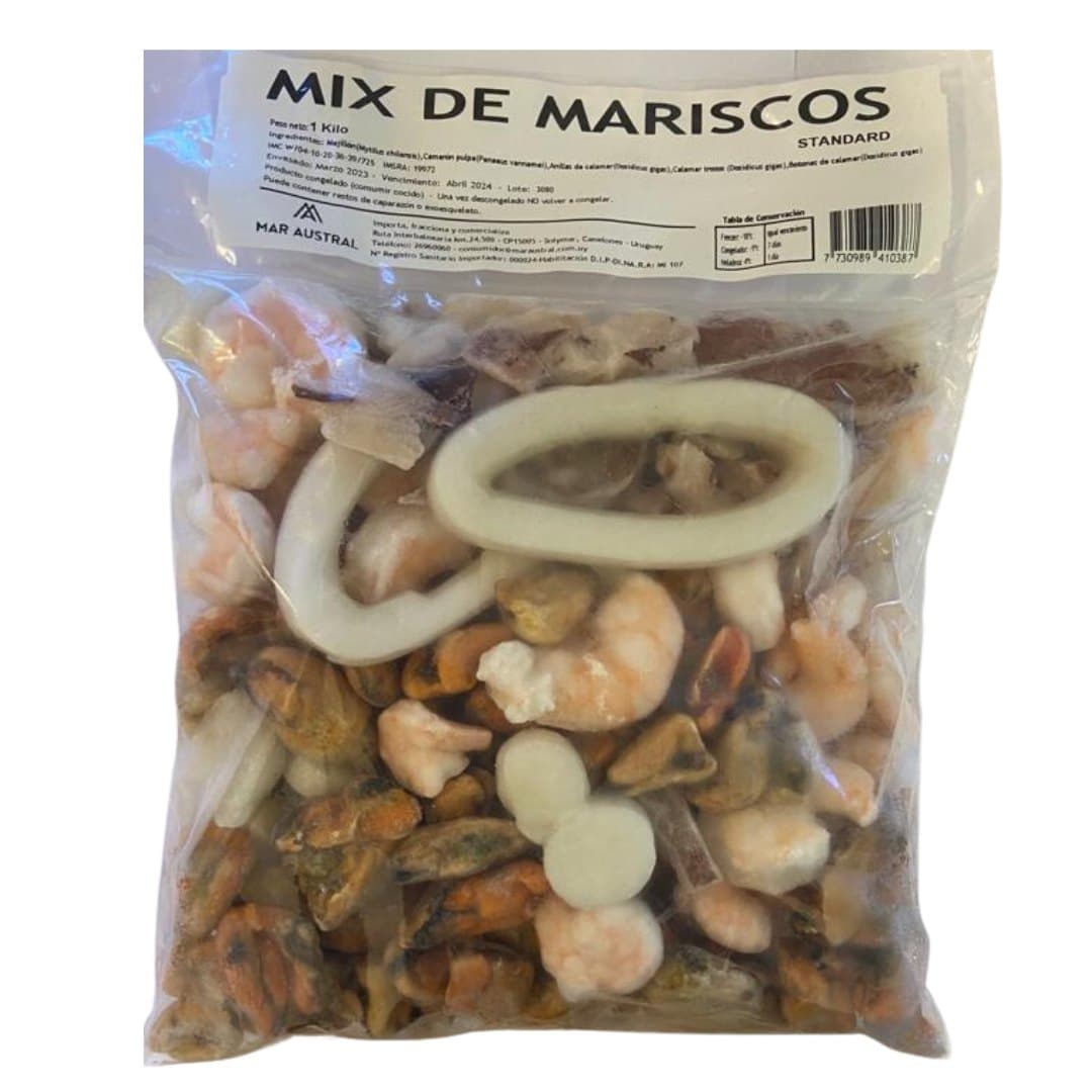 Mix de mariscos estándar
