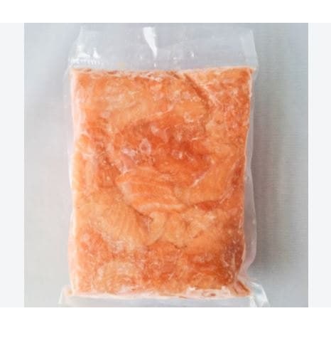 Recortes de salmón ahumado
