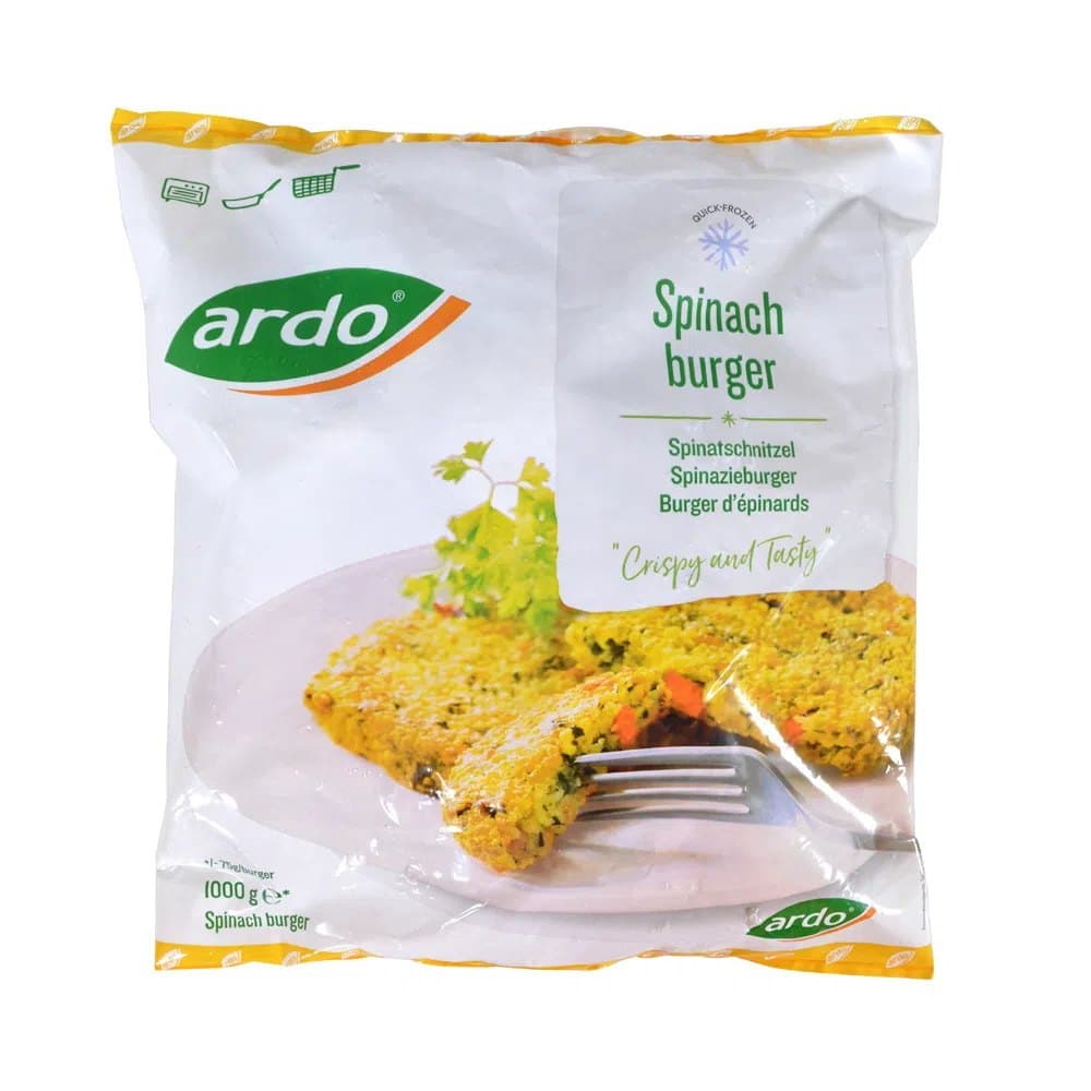 Hamburguesas de espinaca