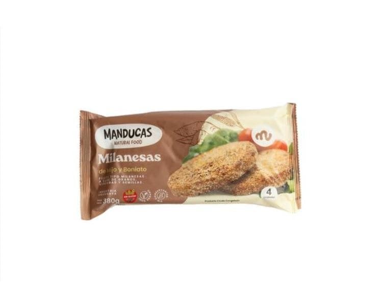 Milanesas de mijo y boniato
