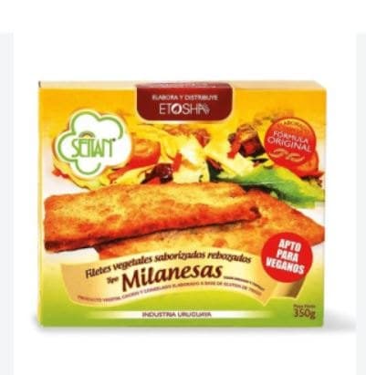 Milanesas de seitán saborizadas