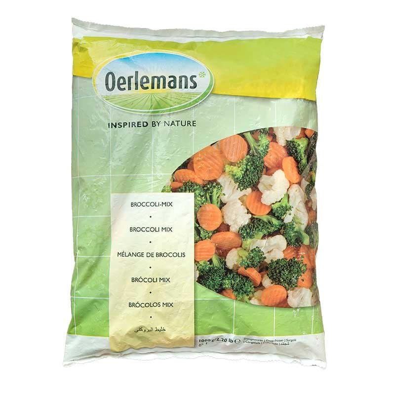 Mix de vegetales verdes